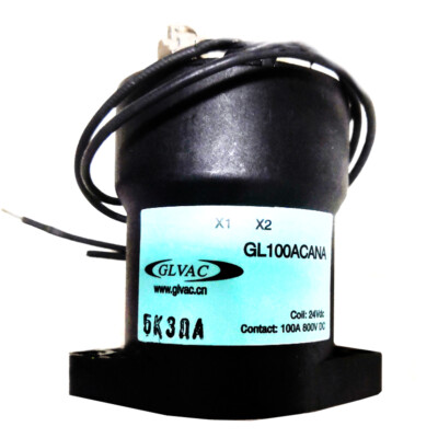 1PC GL100ACANA 24VDC New Energy Relay Contactor 100A 800VDC