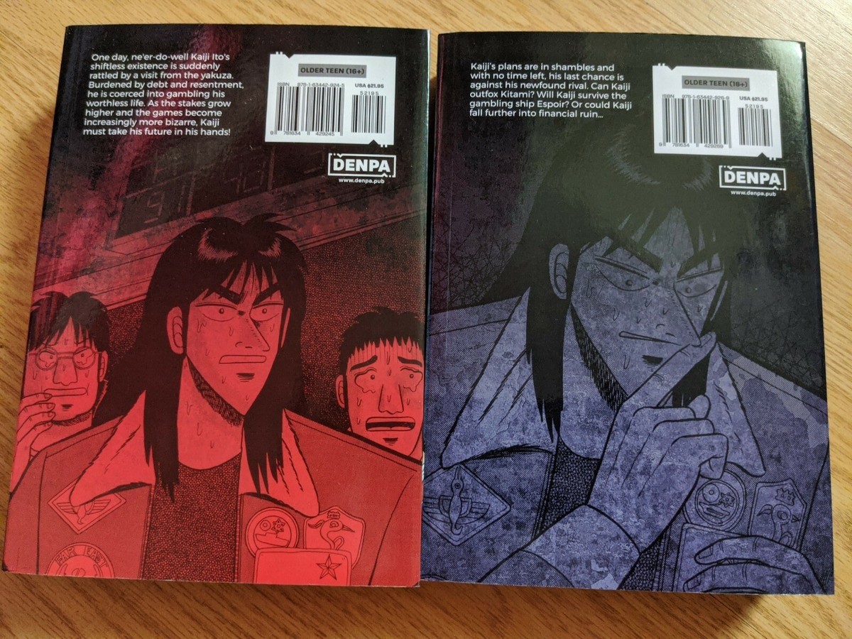 Kaiji Manga Volumes 1-2 | eBay