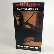 Play Misty For Me, 1971 (VHS, 1999) Horror, Clint Eastwood, Jessica Walter