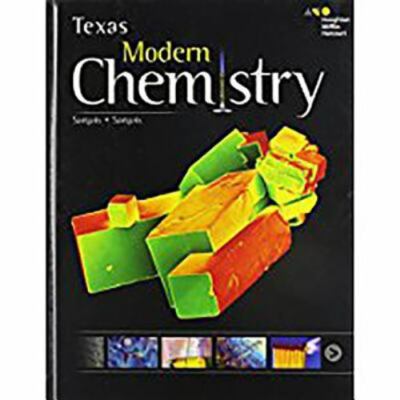 Holt Mcdougal Modern Chemistry Texas - Hart Mcdougal, 0544023730, paperback