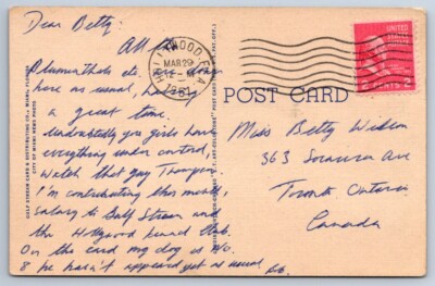 Greyhound Racing, Hollywood Kennel Club Race Track, Florida, 1951