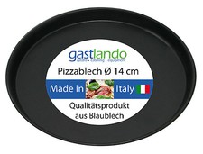 10 Stück Pizzablech Pizzaform aus Blaublech ...