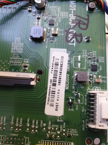 VIZIO M507-G1 serial number ltcwqhnv COMPLETE REPAIR PARTS KIT m11 - Picture 3 of 4
