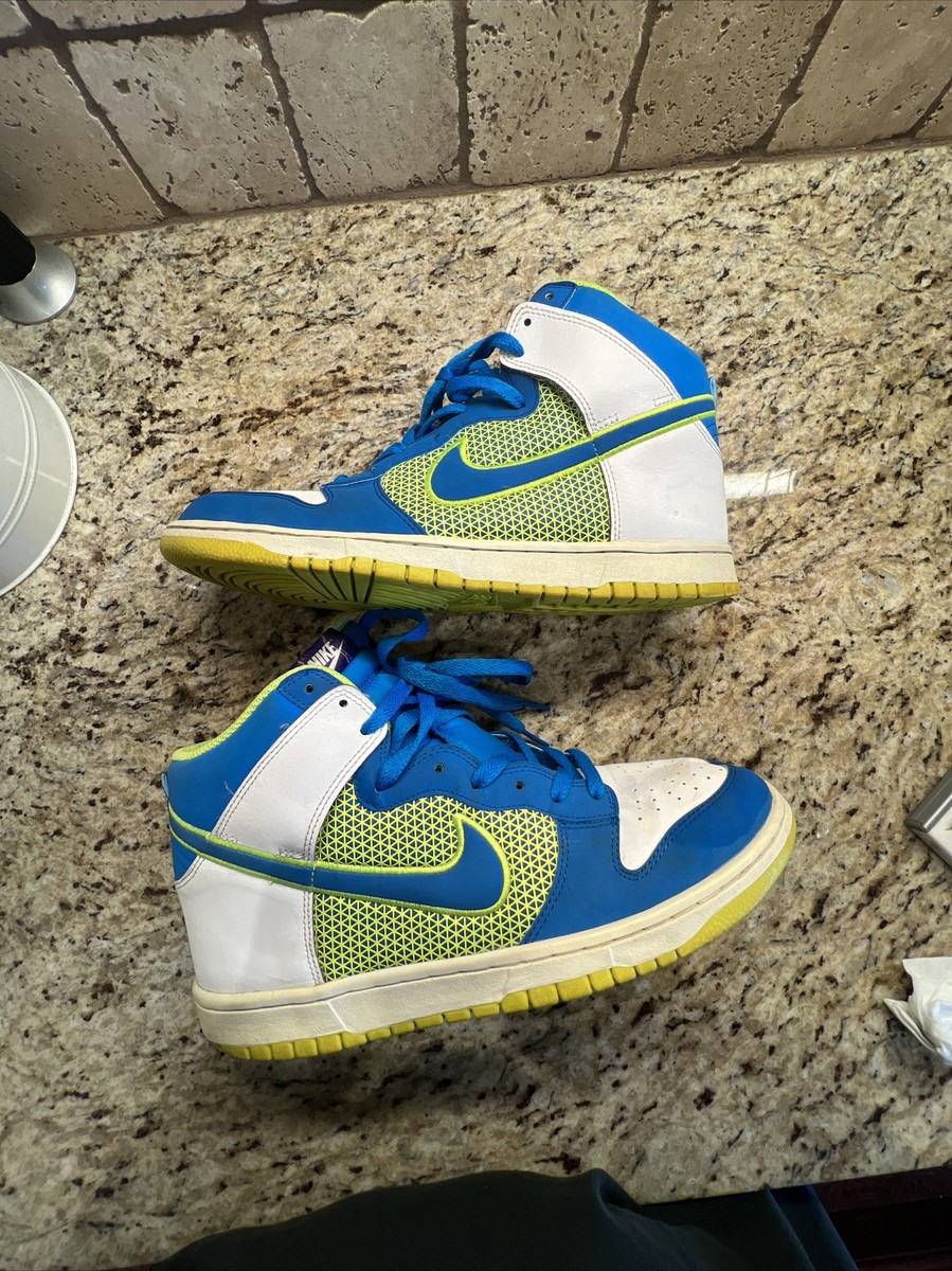 nike dunk blue volt