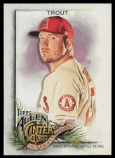 2022 TOPPS ALLEN GINTER MIKE TROUT ANAHEIM ANGELS #35