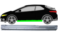 Schweller FüR Honda Civic 3 TüRer 2005 - 2011 Links