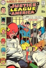 Justice League of America #81 VG 1970 Stock Image