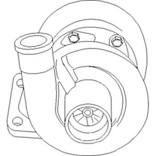 Turbo Fits 1394 1494 580G K207513 K262795 K262795T K262795T-A