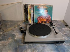 Cinghia trasmissione nuova giradischi Mitsubishi DP-12 vintage. Funzionante. 10 Lp casuali senza 