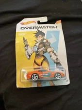 Hot Wheels Overwatch Tracer Power Pro 1/5 Diecast Toy Car Collectible Sealed New