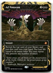 Ad Nauseam #25/195 Strixhaven: Mystical Archive MTG Mythic Rare Instant