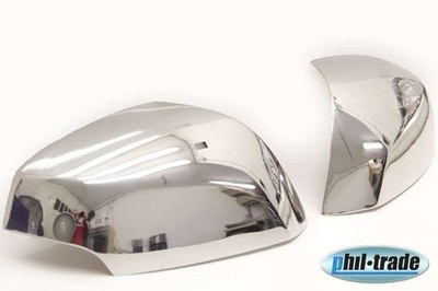 Edelstahl Spiegelkappen Set passend für Renault Megane III Laguna III Fluence