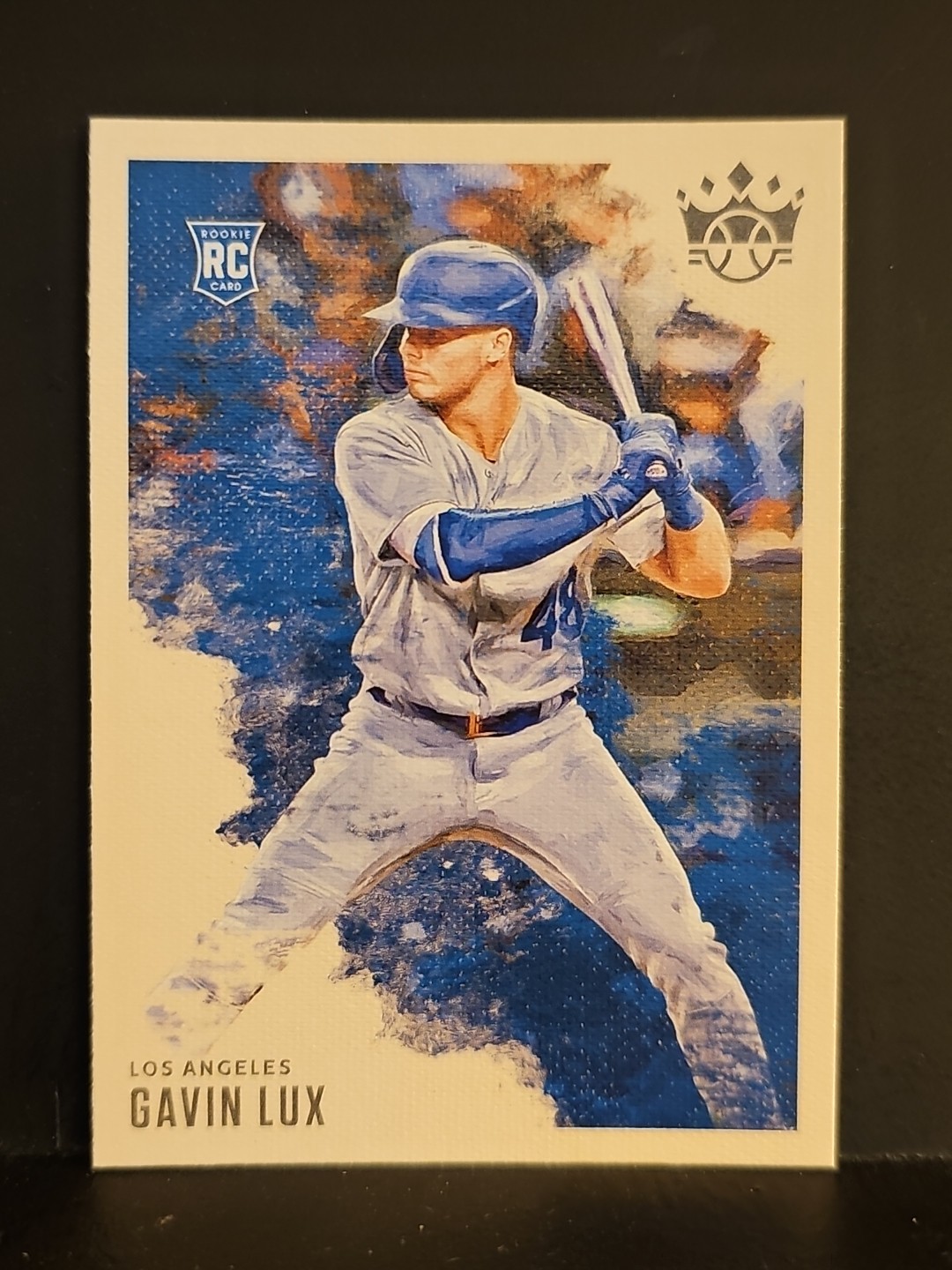 2020 Diamond Kings #76 Gavin Lux RC DODGERS 