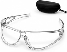 Tellegloww Lensless Glasses Compatible with Pickleball W/case