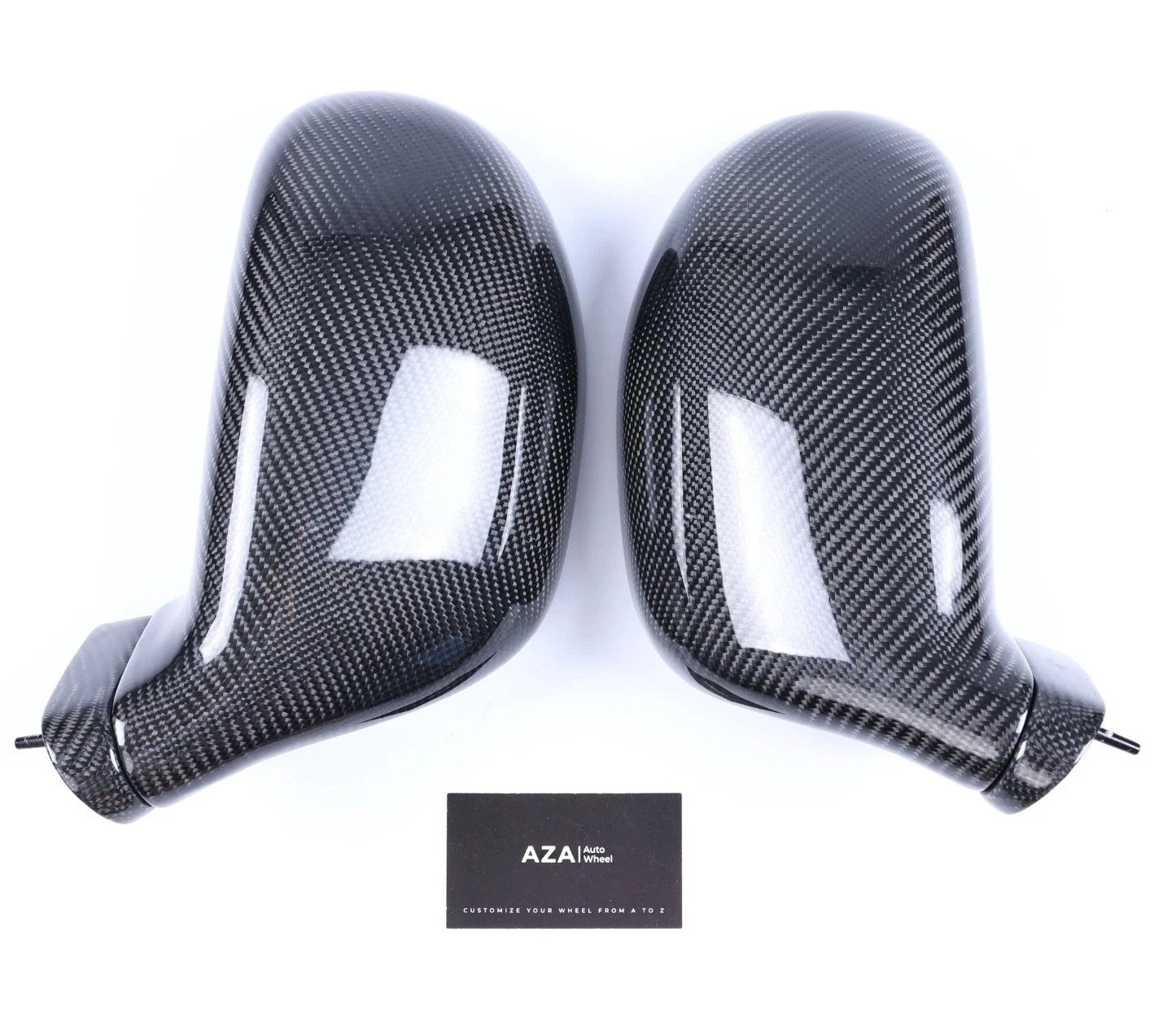 91-99 Mitsubishi 3000Gt VR4 Stealth Side Mirrors Power Heated Carbon Fiber