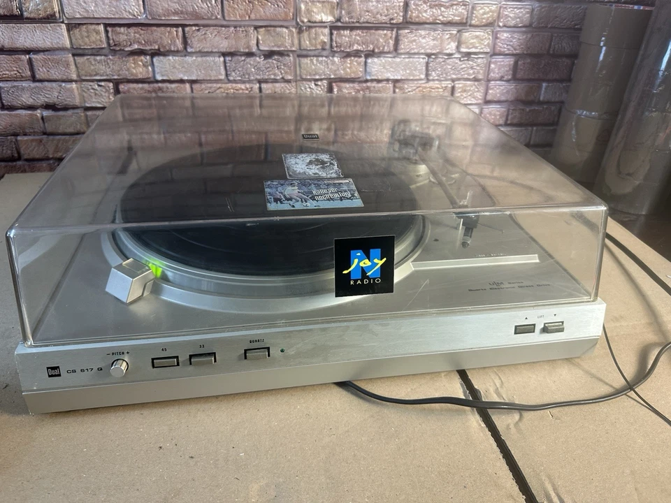 Dual CS 617 Quartz Direct Drive Mit Haube CS617 Silber - Bild 2 von 4