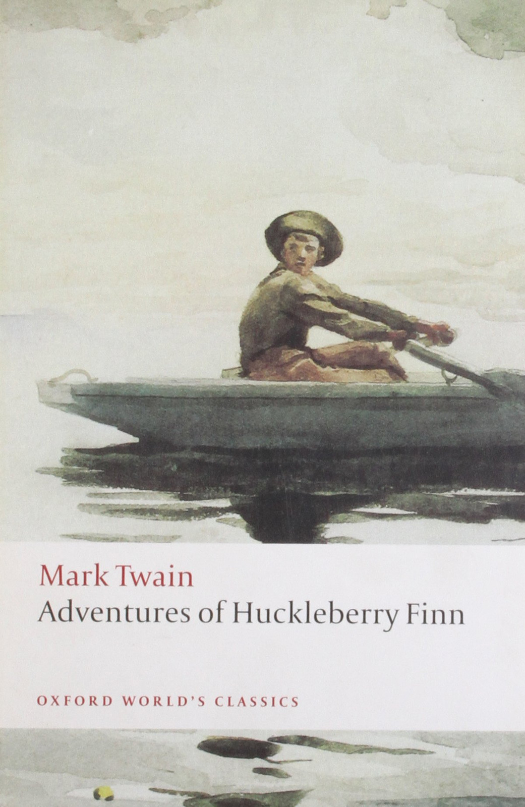 Oxford Worlds Classics: Adventures of Huckleberry Finn by Mark Twain - Paperback