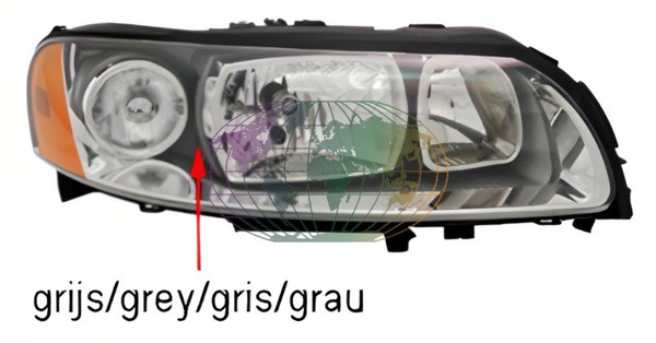 Lexmond Hauptscheinwerfer Rechts Halogen H9 H7 FüR Volvo V70 II XC70 Bj.00-07-image