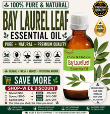 Bay Laurel Leaf Essential Oil Natural Herbal Aroma for Bath Perfumery Bangota