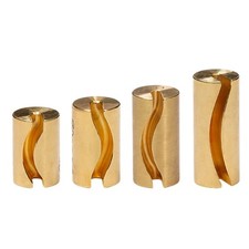Brass Made Cello Accessory for Wolf Tone Elimination with Secure Grooved Design
