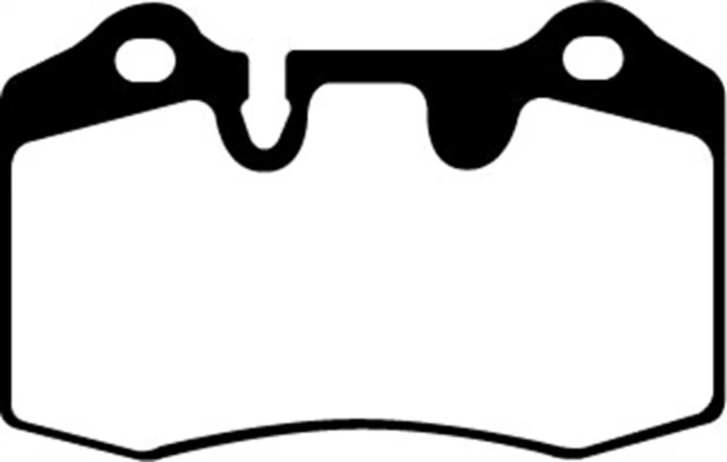 EBC Redstuff Rear Brake Pads for 04-12 Aston Martin DB9 5.9 Foto 2 de 4