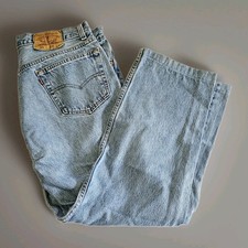 90's Levis 501 Classic Blue Jeans Mens Size W36xL30 Made In USA 100% Cotton