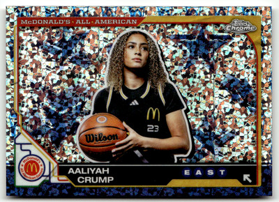 2025 Topps McDonald's All American No. 54 Aaliyah Crump McFlurry