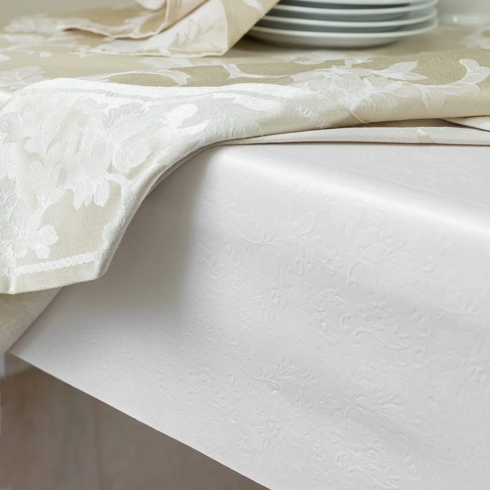 Deluxe Heavy Duty Vinyl Table Pad, Premium Table Protector, Waterproof with F... - Image 3 of 4