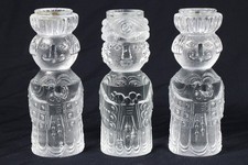 ROSENTHAL Heilige 3 Könige Kristall Glas Kerzenhalter Bjørn Wiinblad 1960's