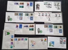 China 1981 FDC selection of 10x complete sets First day Cover good quality