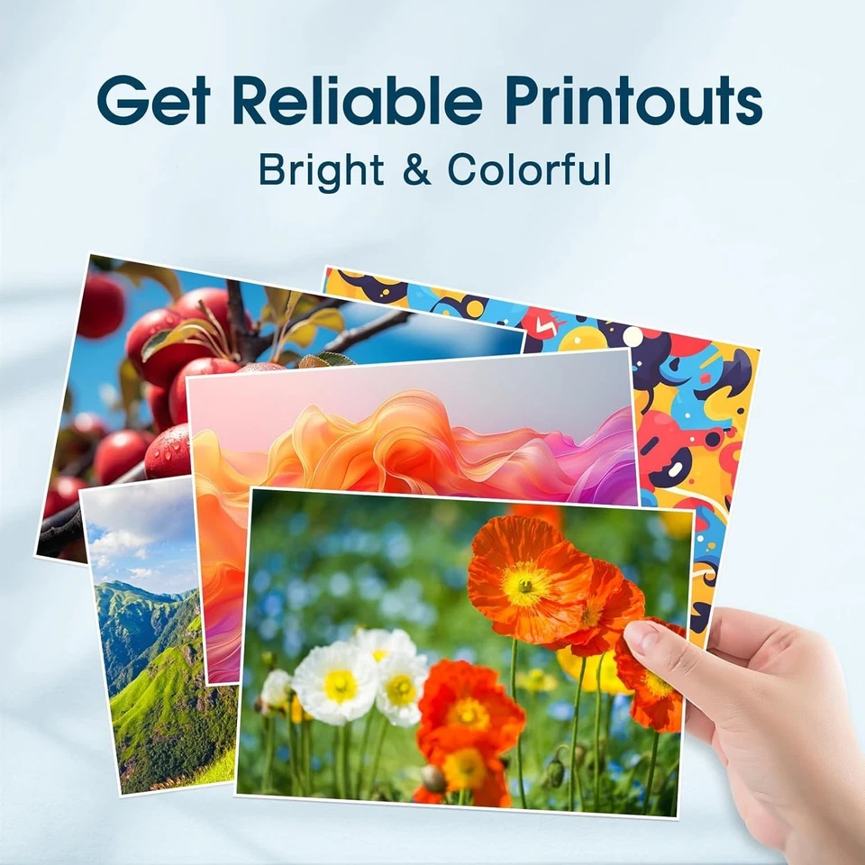 JANMORE Compatible 63XL Ink Cartridge Replacement for HP Envy 4520 4512 4516, - Image 3 of 4