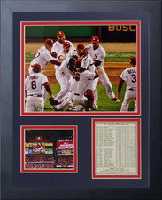 2011 St. Louis Cardinals Field Celebration Framed Photo Collage, 11X14-Inch 110