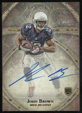 2014 Topps Five Star JOHN BROWN On-Card Autograph Rookie Auto RC #FSA-JBRO