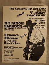 Clarence Clemons Concert Poster-Excellent Condition-Very Nice!