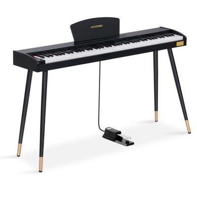 88 Keys Digital Piano,Full-size semi weighted key,128 Tones & Rhythms, MIDI/USB