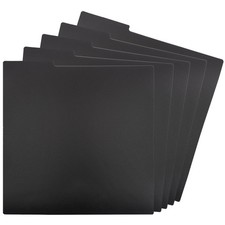 12.9 Inches Vinyl Record Dividers Hard PP Material Category Tab Double-Side P...