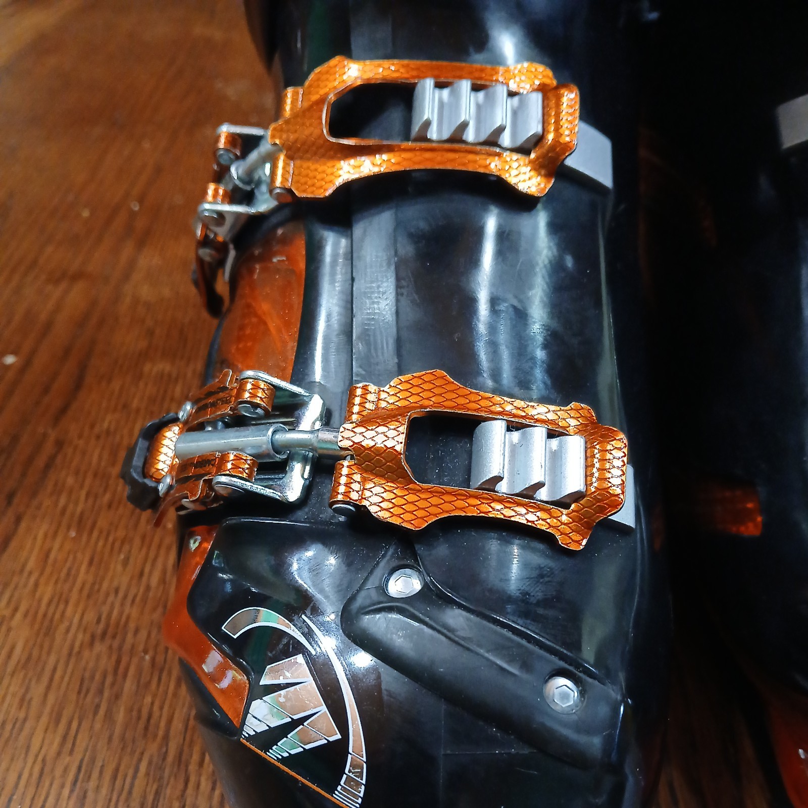 SALOMON Tecnica PHNX 90 Scarponi da Sci Downhill Uomo Misura 295 335mm Arancione Nero