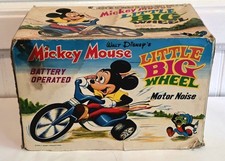 Marx Micky Mouse Battery Power Boxed Big Wheel