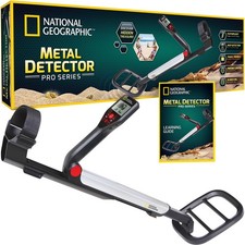 National Geographic PRO Series Metal Detector - Ultimate Treasure Hunter with...