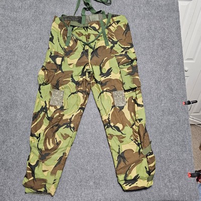 British Army Pants Sz 180/100 Woodland Suit Protective NBC MK IV DPM Trouser VTG