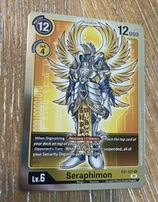 seraphimon digimon card ST3-11 SR Gift idea) Digimon Seraphimon collectable