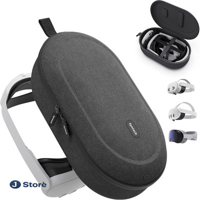 Syntech VR Headset Tasche Quest 3S 3 2 Pico 4 Ultra Schwarz