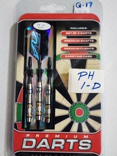 Set of 3- Dart World Premium 16 Gram Soft Tip Darts w/ Case