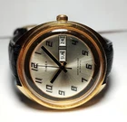 TIMEX Viscount Automatic Watch 1975 w/Day-Date RUNS EX+++