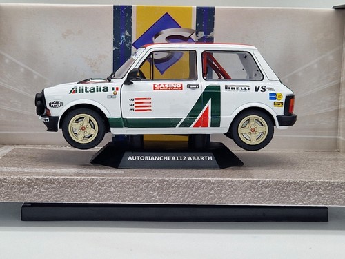AUTOBIANCHI A112 Abarth V serie Alitalia Rally - Solido - Scala 1/18 - Foto 4 di 9