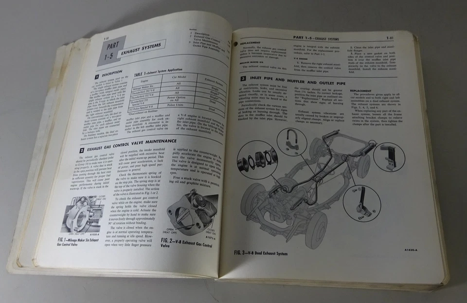 Workshop Manual Ford Fairline / Galaxie / Starliner / Sunliner / Wagon from 1960 — 第 3/4 张图片