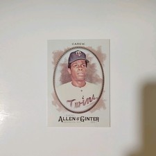 Rod Carew 2017 Topps Allen and Ginter #75 Minnesota Twins Baseball Card HOF