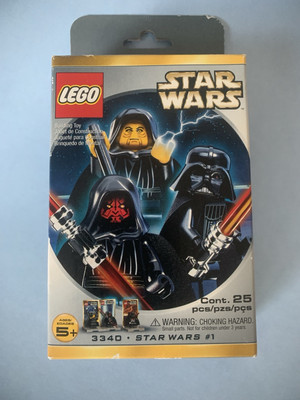 Sealed LEGO 3341 Star Wars #2-Luke Skywalker, Han Solo & Boba Fett Minifig Pack