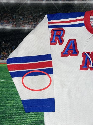New York Rangers Hockey Trikot CCM Youth Gr. L/XL gebraucht - Bild 9 von 12