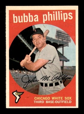 1959 Topps #187 Bubba Phillips   NM/NM+ X3406411